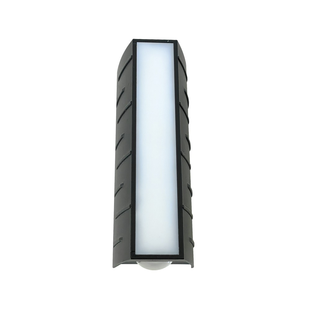 Aplique LED Morgan Negro IP54 10W 700Lm 3000K