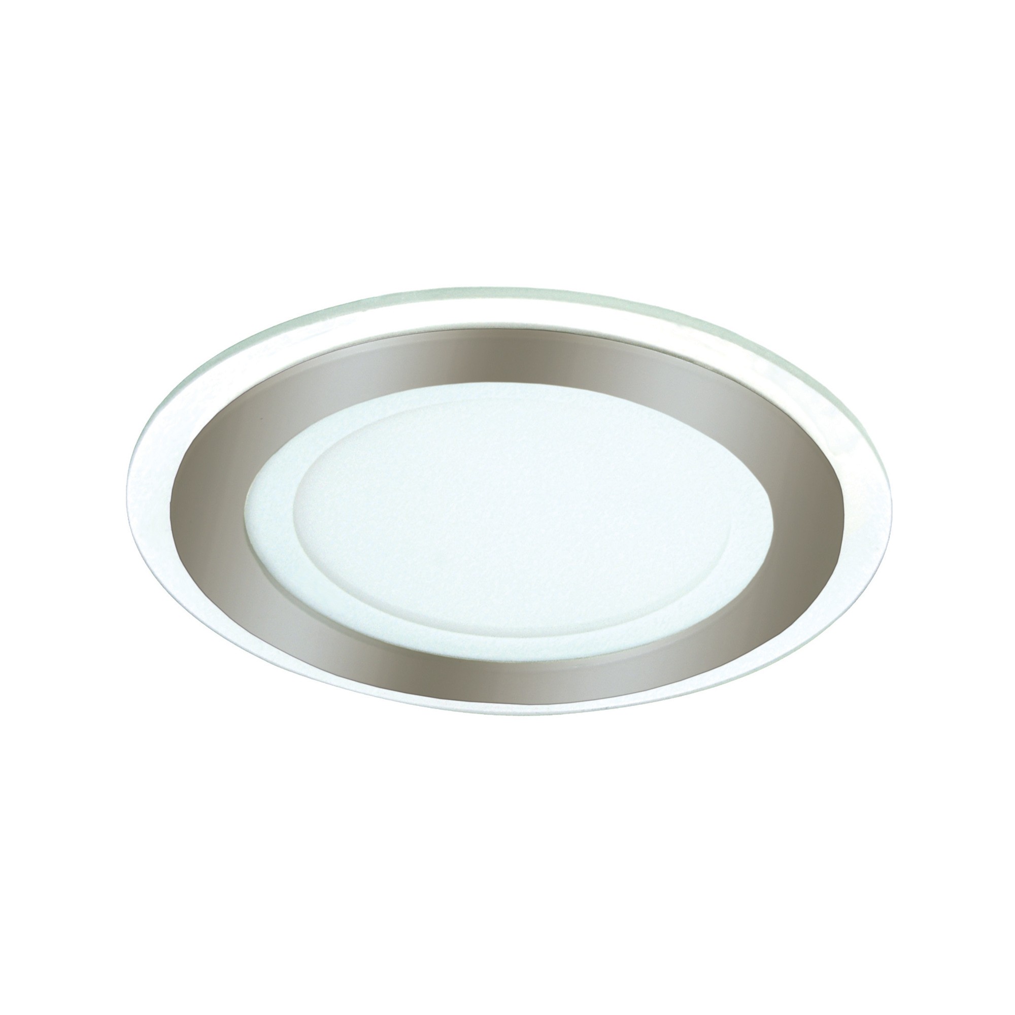 Downlight LED 6W Kairo redondo níquel 3000K