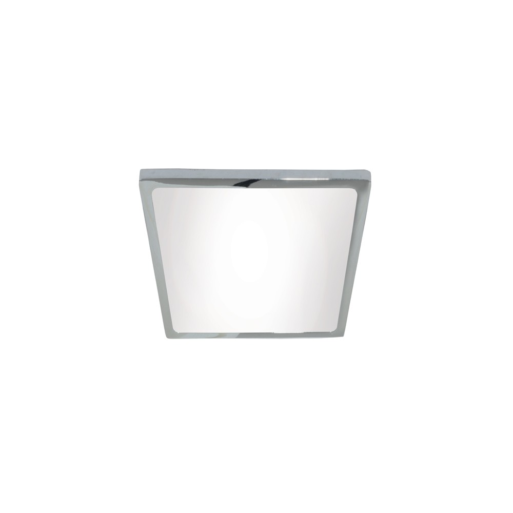 Downlight LED 8W Cuadrado Kaju Cromo