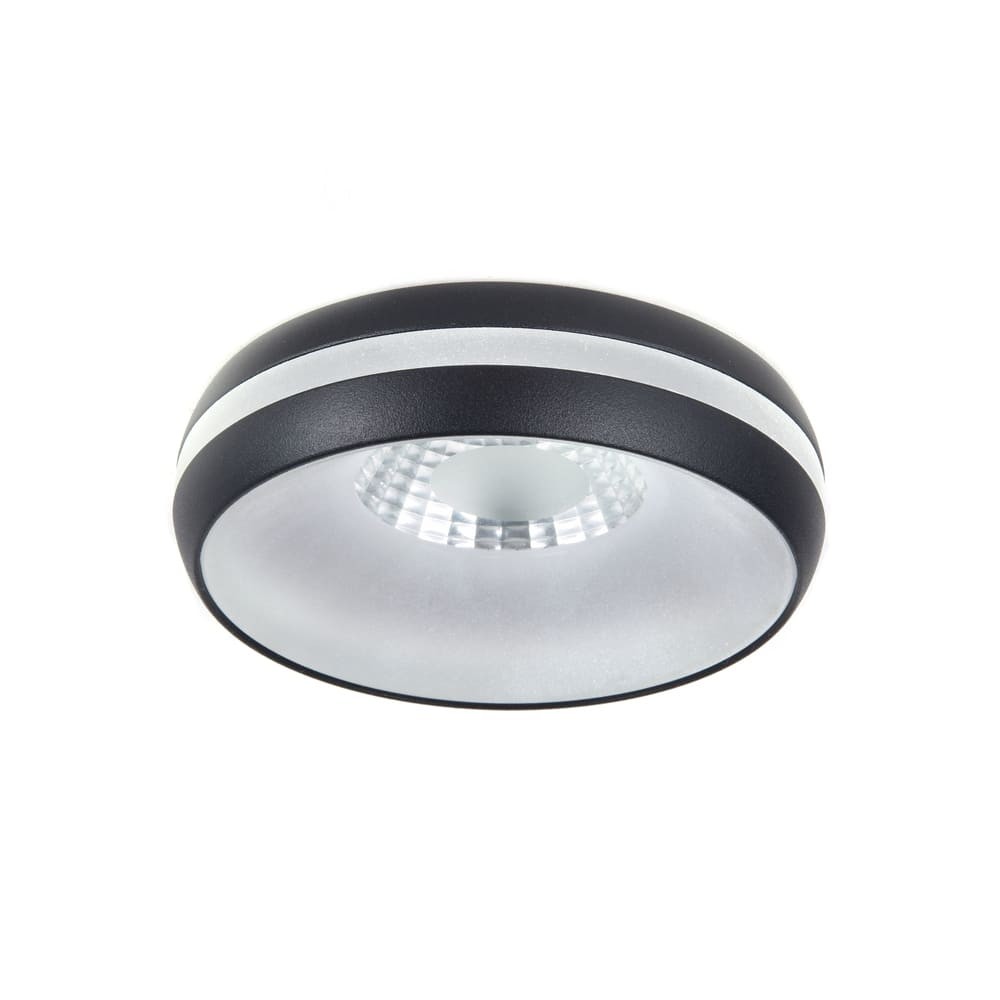 Foco LED empotrable 6W Dalai negro IP44