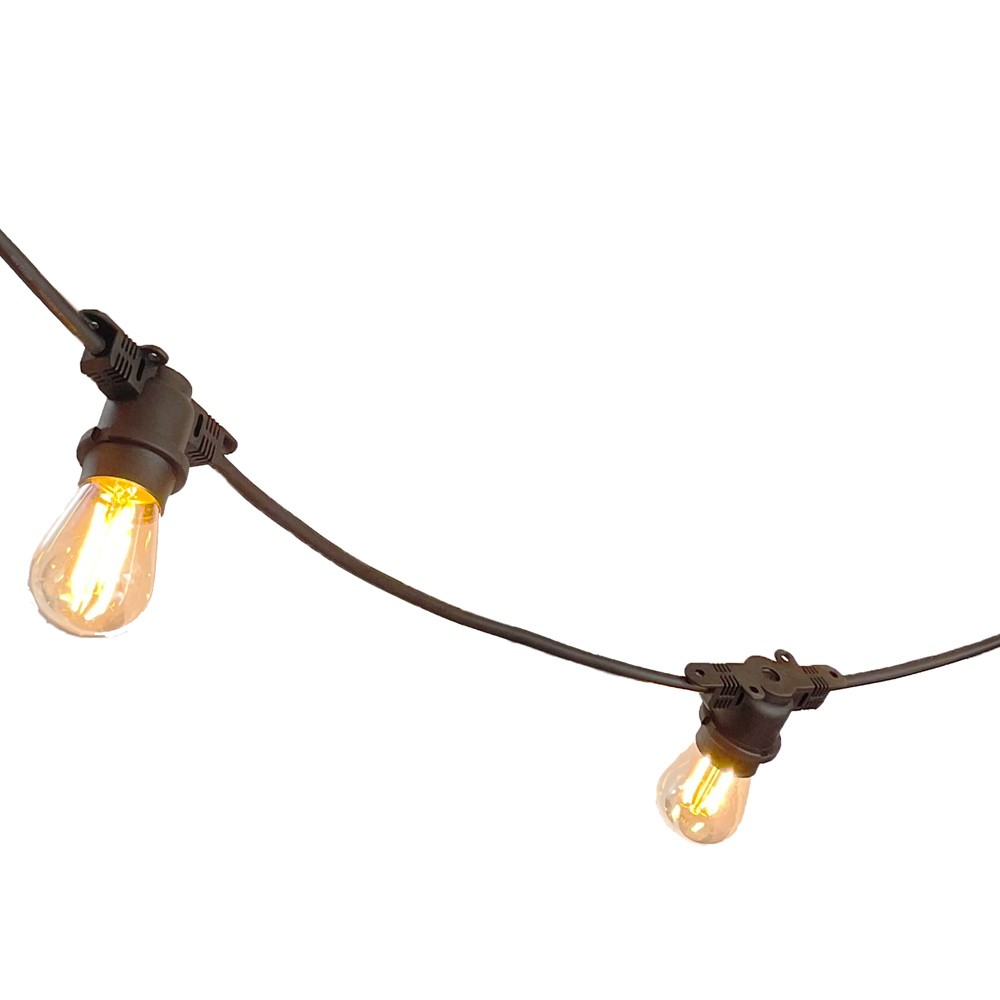 Guirnalda de exterior E27 5.7M IP54 (10 luces)