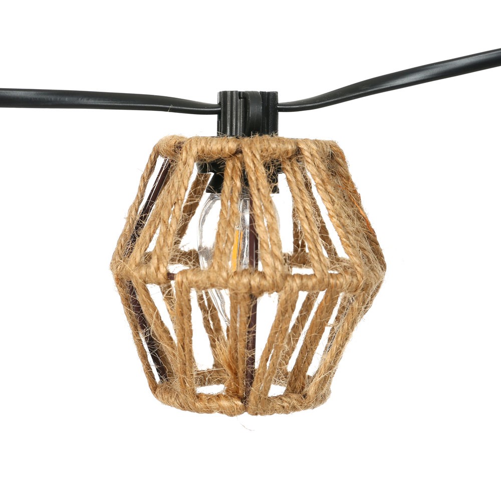 Guirnalda de exterior LED solar Etna IP44 5W 330 Lm 2700K